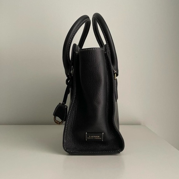 Vintage Inspired Ralph Lauren Mini Tote Handbag/ Crossbody - Picture 3 of 7